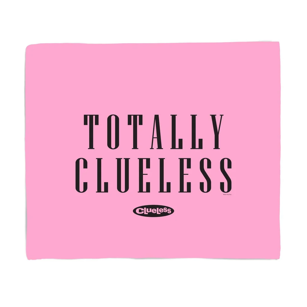 Clueless Totally Clueless Fleece Deken - M Afbeelding 1