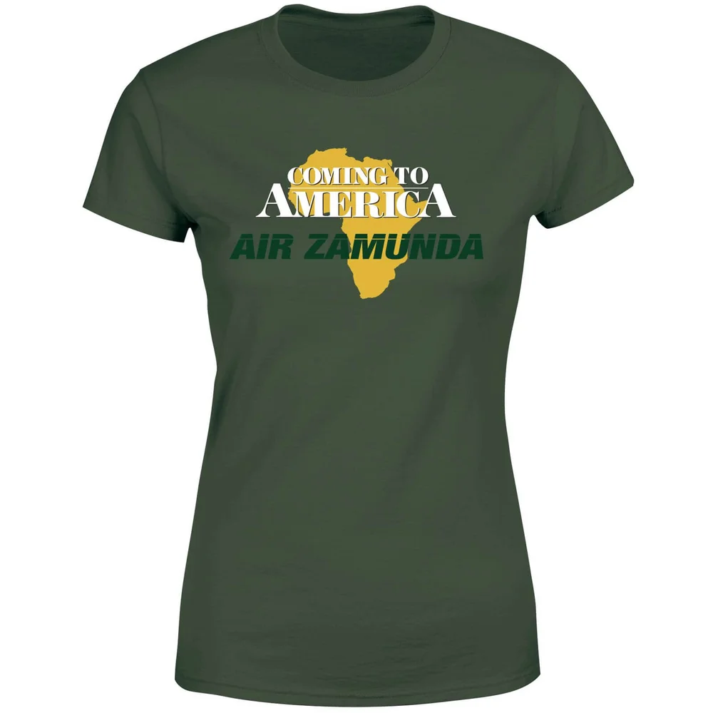 Coming to America Air Zamunda Women's T-Shirt - Forest Groen - XS Afbeelding 1