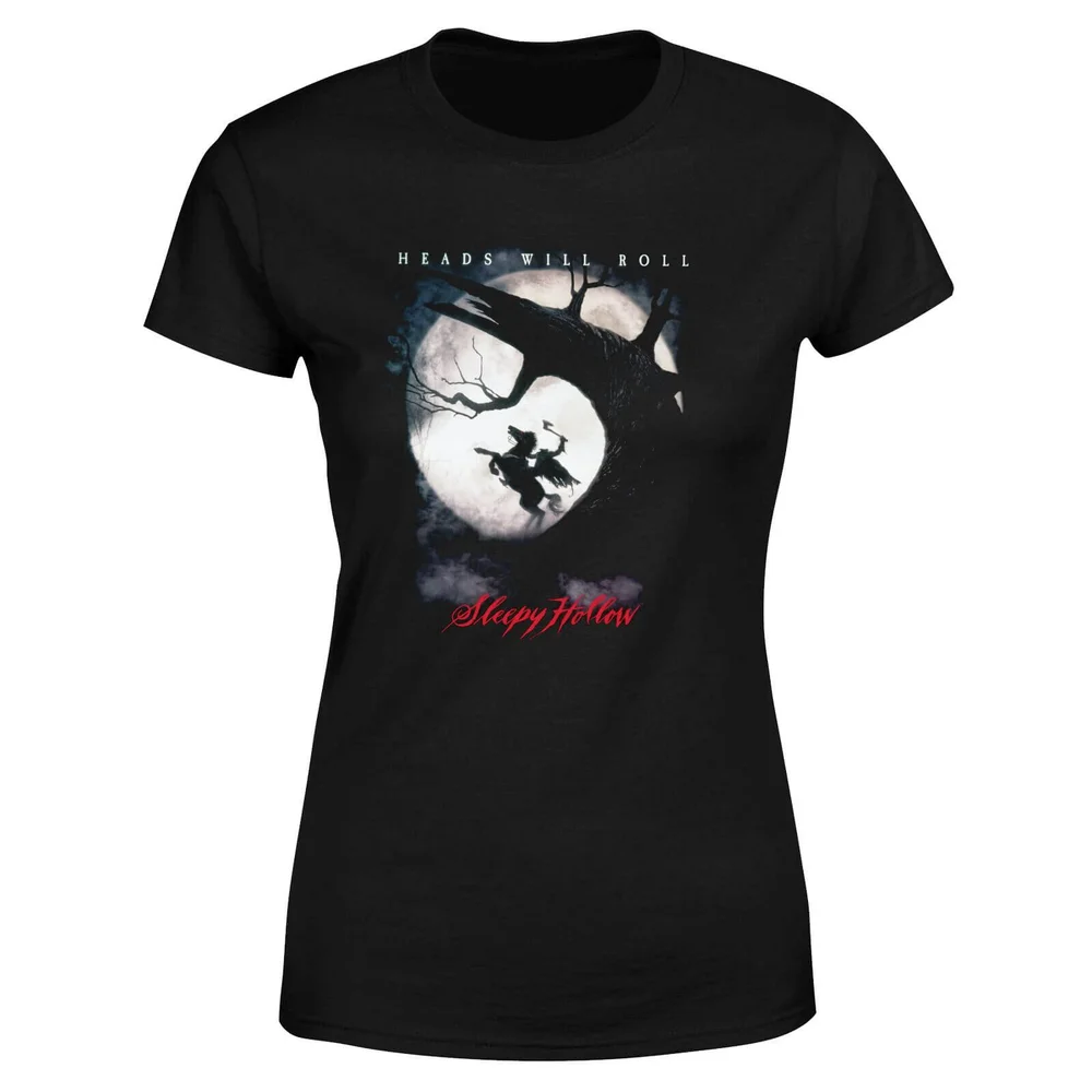 Sleepy Hollow Heads Will Roll Women's T-Shirt - Zwart - S Afbeelding 1