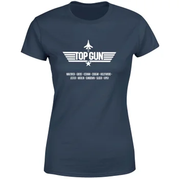 Top Gun Codenames Women's T-Shirt - Blauw