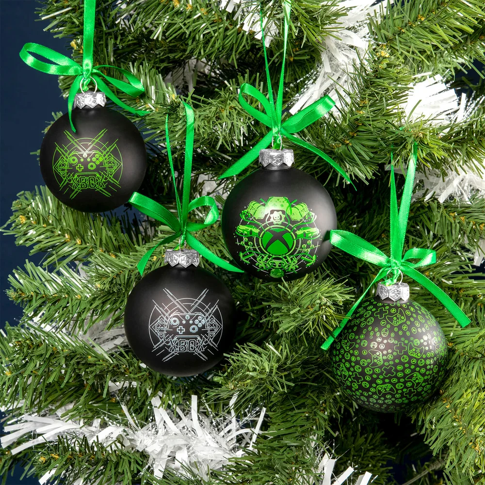 Xbox Glazen Kerst Ornamenten Afbeelding 1