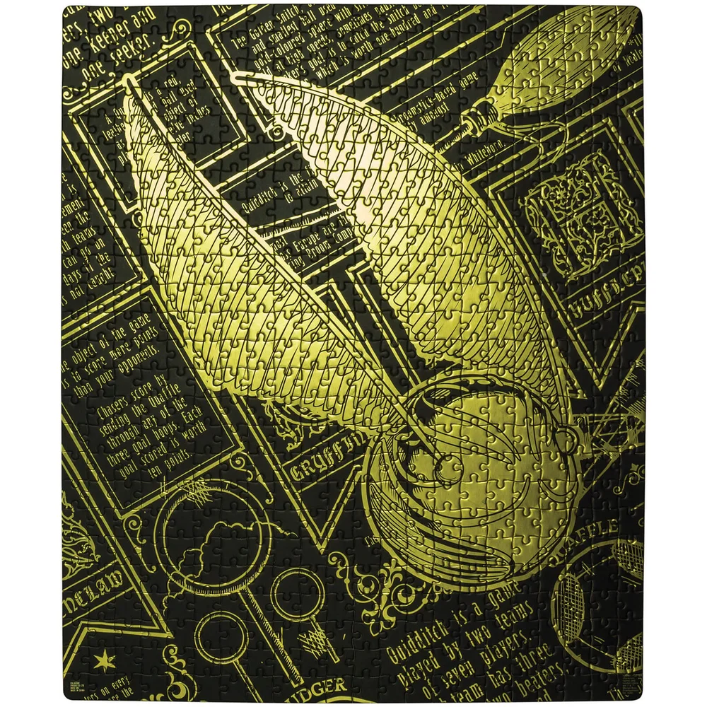 Harry Potter Gouden Snaai Puzzel Afbeelding 1