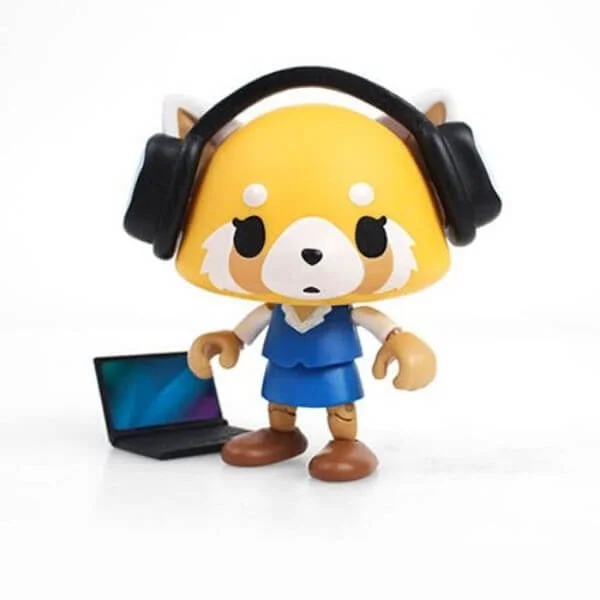 Aggretsuko Bureau Actie Vinylfiguur Afbeelding 1