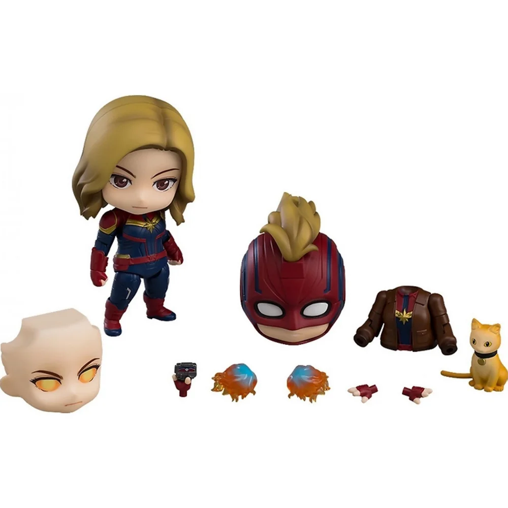 Captain Marvel Hero's Edition DX Nendoroid Action Figure Afbeelding 1