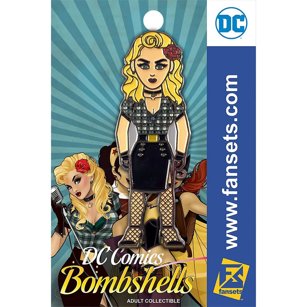 DC Bombshells Zwarte Kanarie Pin Afbeelding 1
