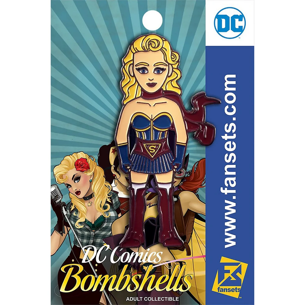 DC Bombshells Supergirl Pin Afbeelding 1