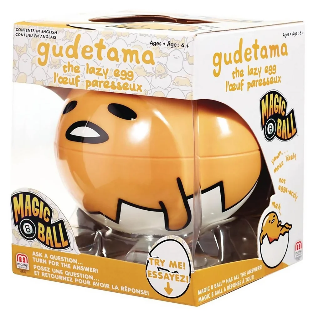 Gudetama The Lazy Egg Magisch 8 Balspel Afbeelding 1