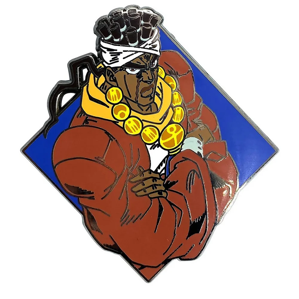 Jojo's Bizarre Adventure Diamant Avdol Emaille Speld Afbeelding 1