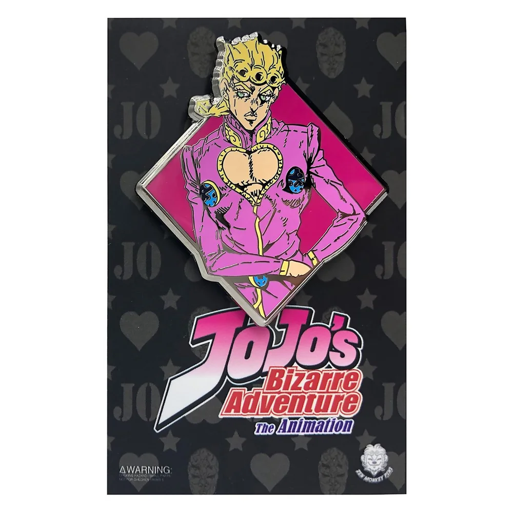 Jojo's Bizarre Adventure Diamant Giorno Giovanna Email Speld Afbeelding 1