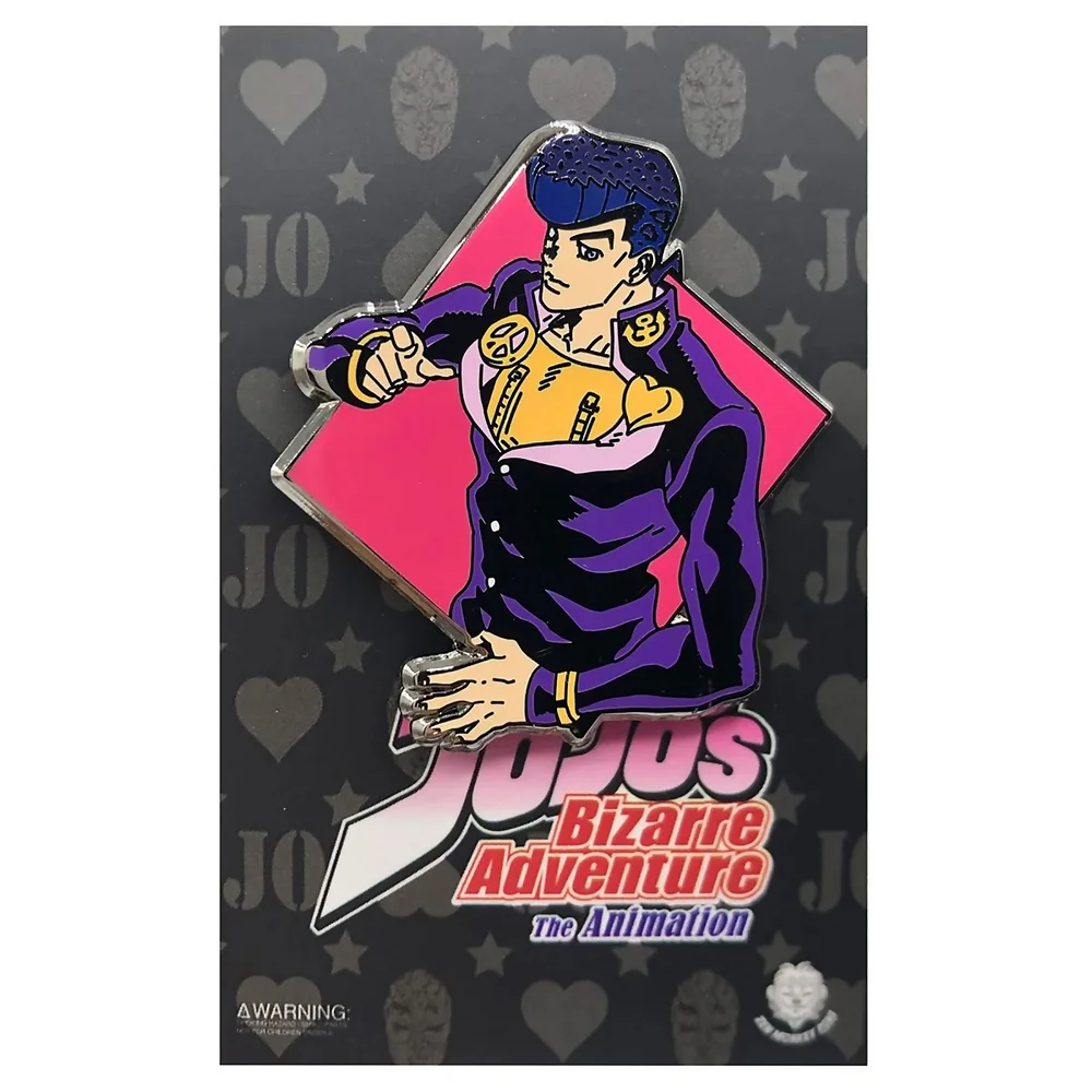 Jojo's Bizarre Adventure Diamant Josuke Emaille Speld Afbeelding 1