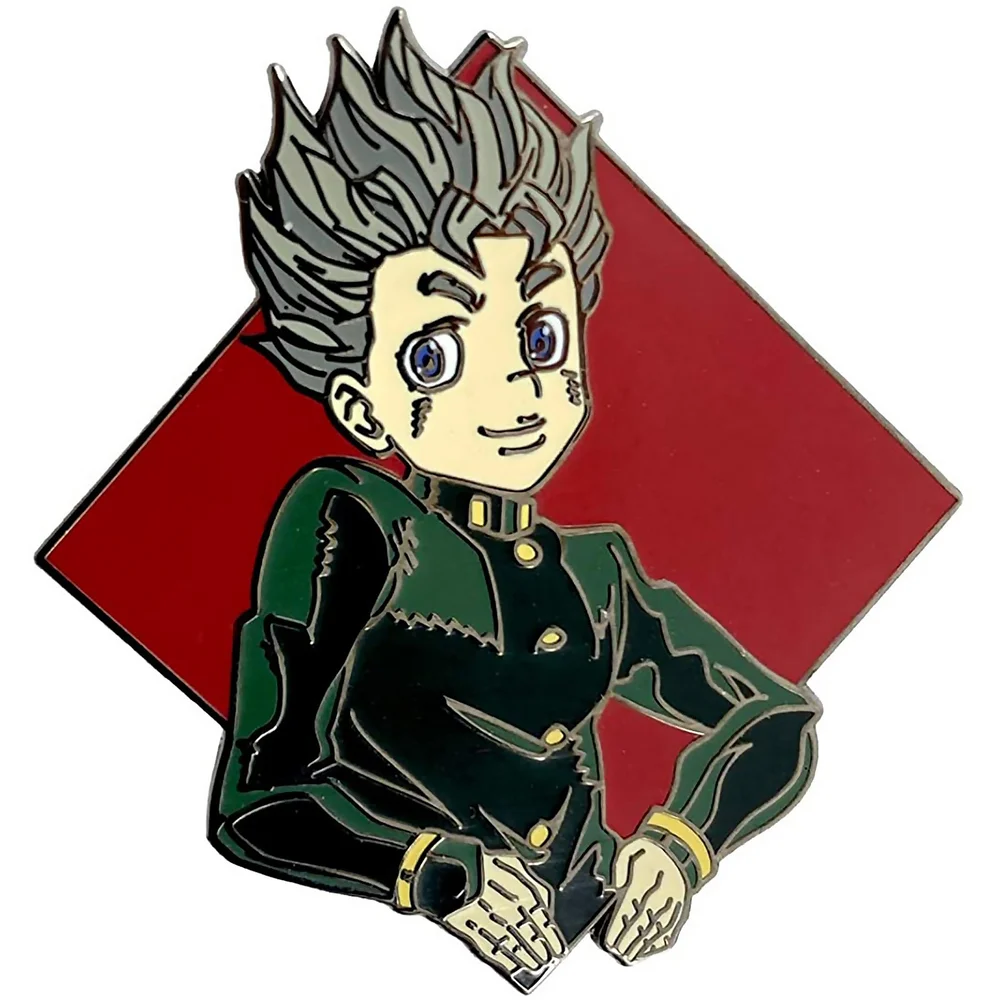 Jojo's Bizarre Adventure Diamant Koichi Emaille Speld Afbeelding 1