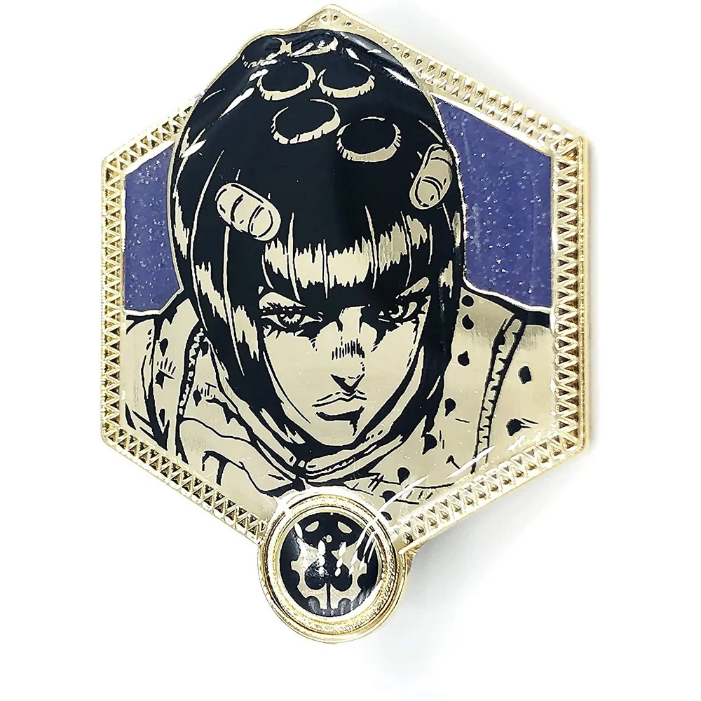 Jojo's Bizarre Adventure Gouden Bruno Bucciarati Emaille Speld Afbeelding 1