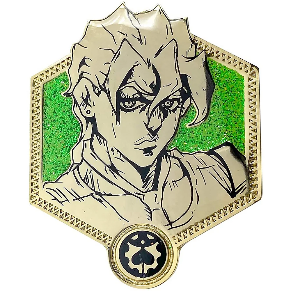 Jojo's Bizarre Adventure Gouden Fugo Emaille Speld Afbeelding 1