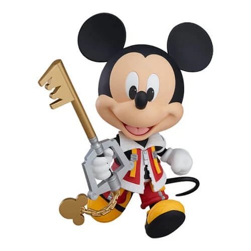Kingdom Hearts 2 Koning Mickey Nendoroid Actiefiguur Afbeelding 1