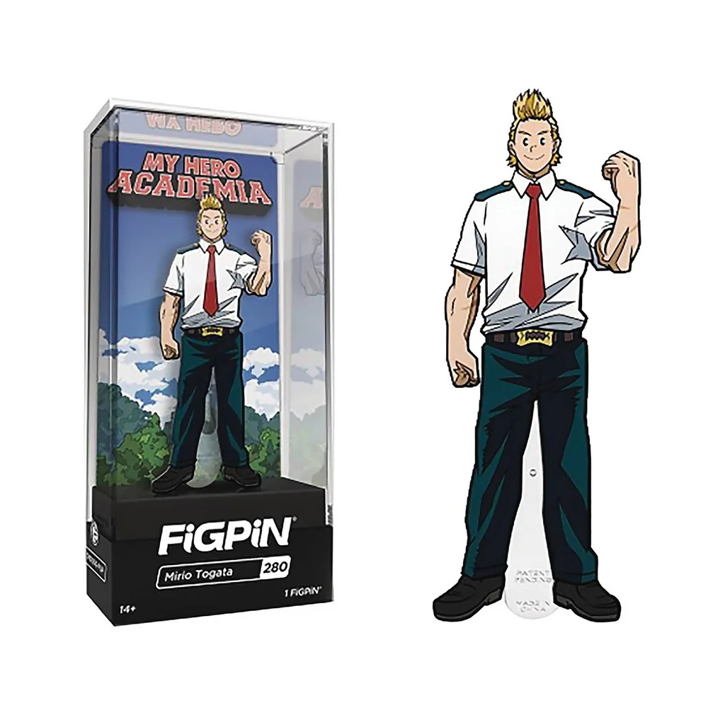 My Hero Academia Mirio Togata FiGPiN Enamel Pin Afbeelding 1