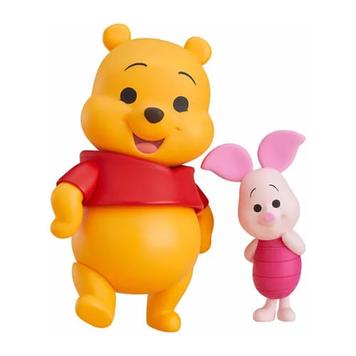 Disney Winnie the Pooh and Piglet Nendoroid Action Figure Set Afbeelding 1