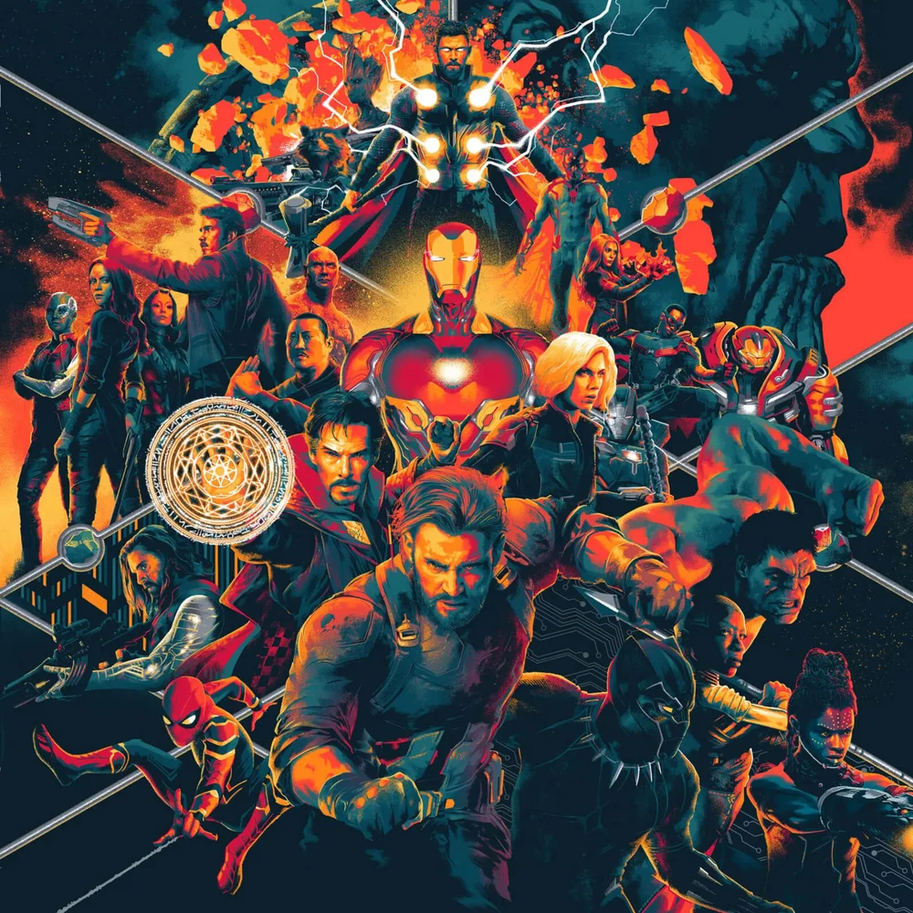 Mondo - Avengers: Infinity War (Original Motion Picture Soundtrack) 3xLP (Gekleurd) Afbeelding 1