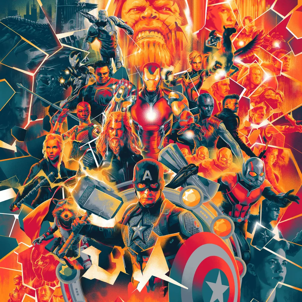 Mondo - Avengers: Endgame (Original Motion Picture Soundtrack) 3xLP (Gekleurd) Afbeelding 1