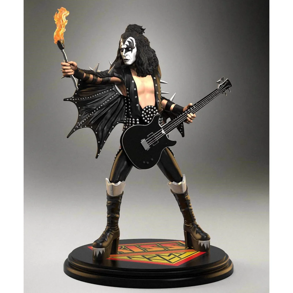 Knucklebonz Kiss Rock Iconz Beeldje 1/9 The Demon (ALIVE!) 20 cm Afbeelding 1