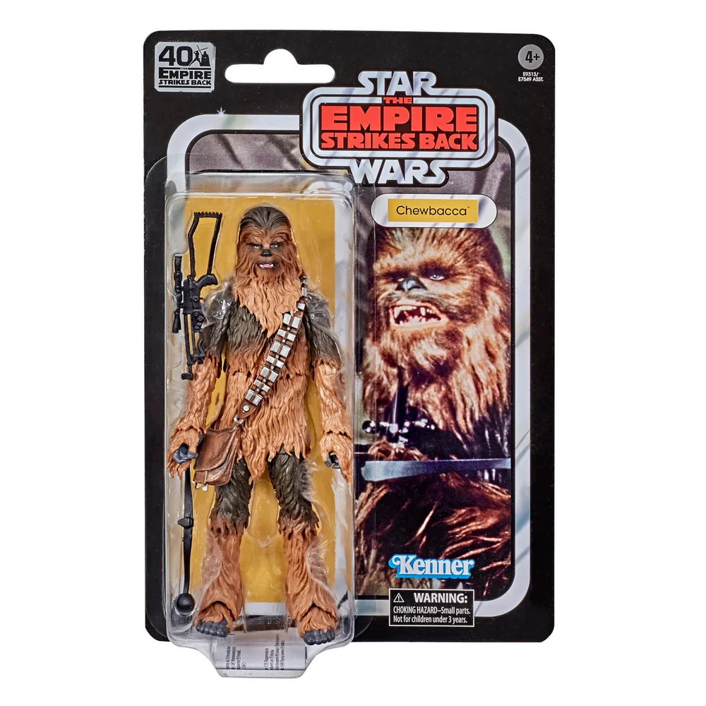 Hasbro Black Series Star Wars 40e Jubileum Empire Strikes Back Chewbacca Actiefiguur Afbeelding 1