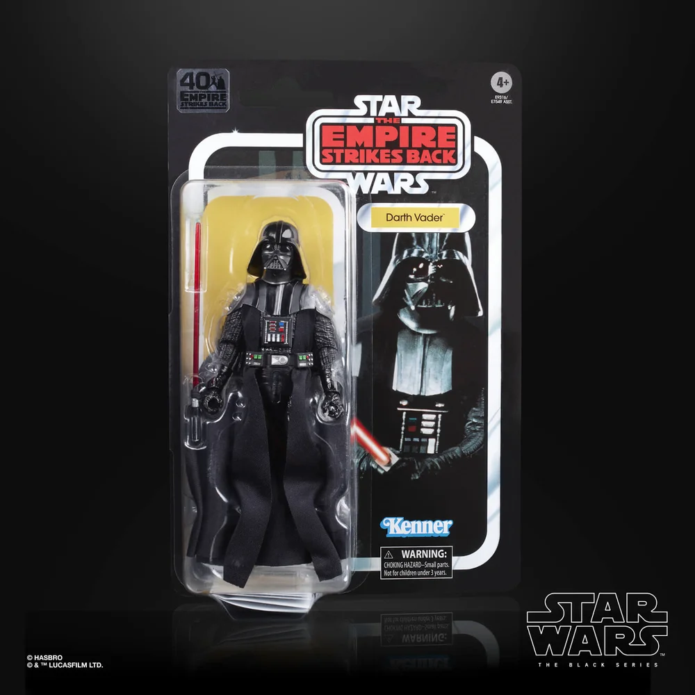 Hasbro The Black Series Star Wars 40e Jubileum Empire Strikes Back Darth Vader Actiefiguur Afbeelding 1