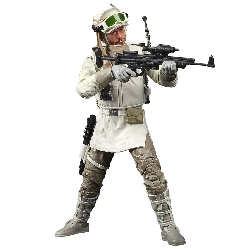 Hasbro De Zwarte Serie Star Wars 40e Jubileum Empire Strikes Back Hoth Rebel Trooper Afbeelding 1