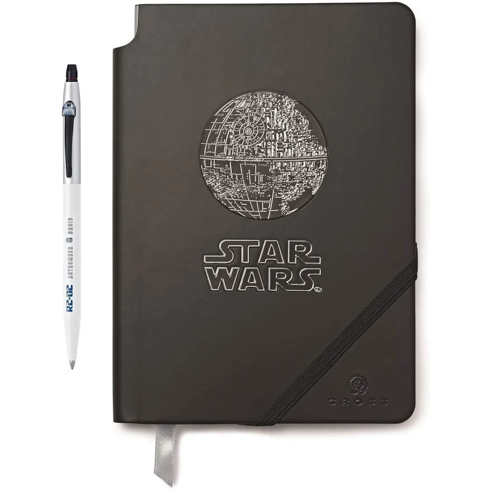 Cross Star Wars Death Star Medium A5 gelinieerd dagboek Afbeelding 1