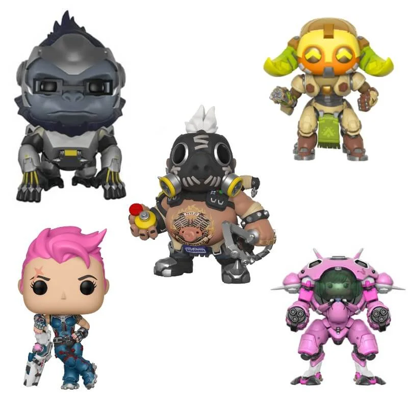 Overwatch - Tank Heroes - Funko Pop! Vinyl - Funko Pop! Collection Afbeelding 1