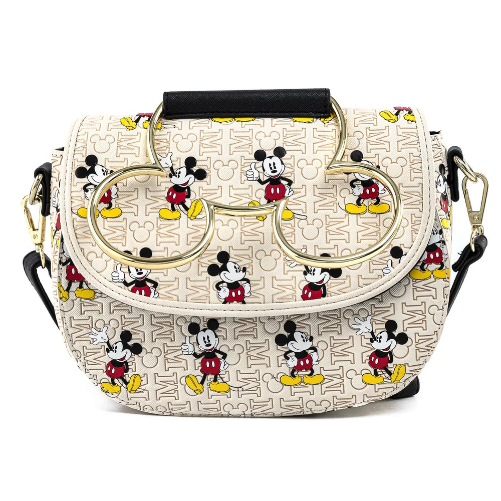 Loungefly Disney Mickey Mouse Hardware Aop Crossbody Afbeelding 1