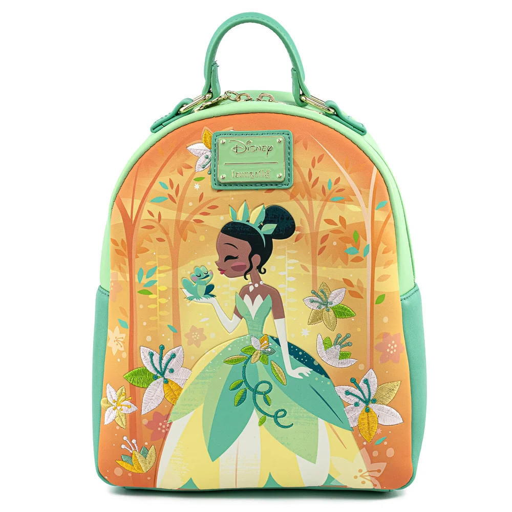 Loungefly Disney Prinses en de Kikker Tiana Mini Rugzak Afbeelding 1