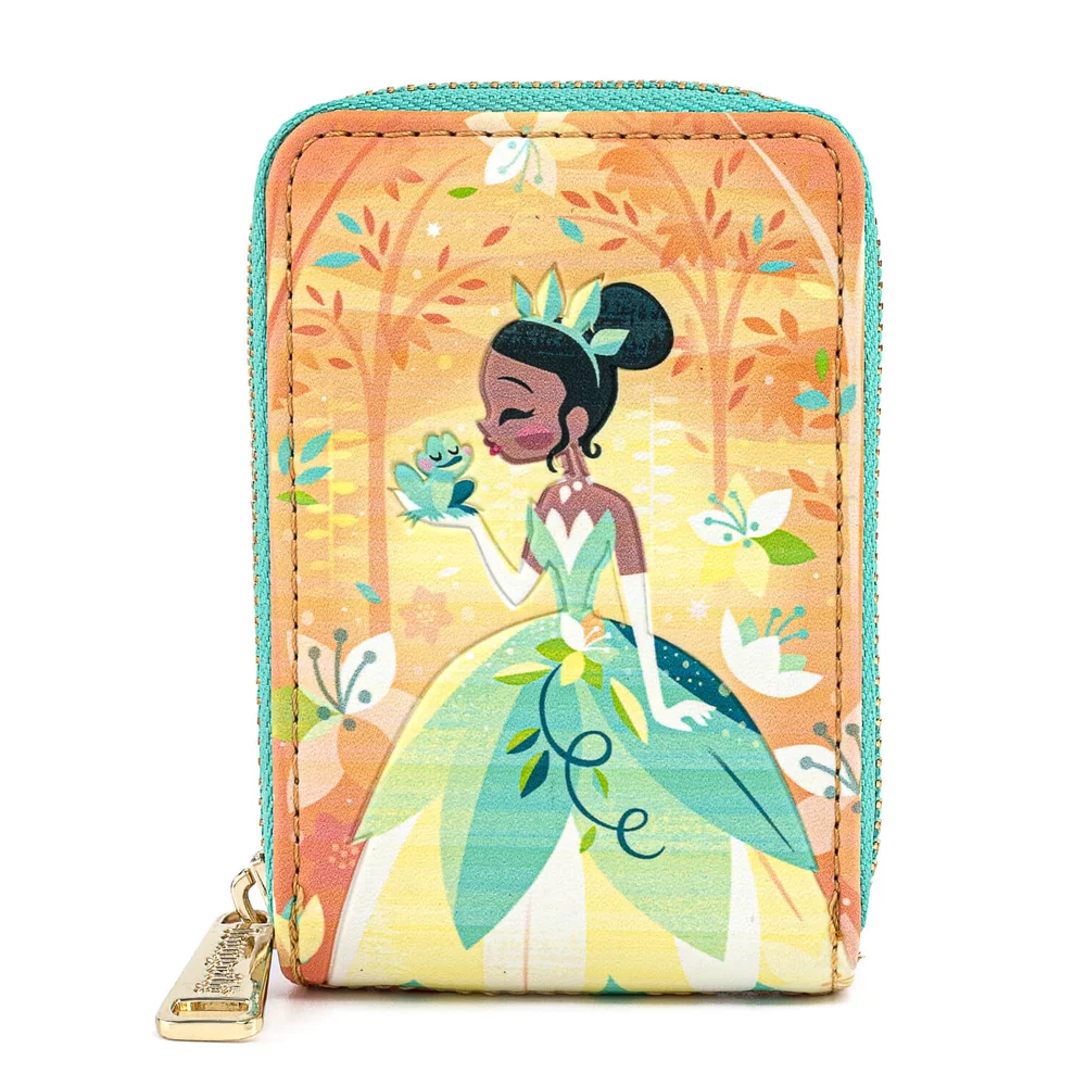 Loungefly Disney Prinses en de Kikker Tiana Accordeon Portemonnee Afbeelding 1