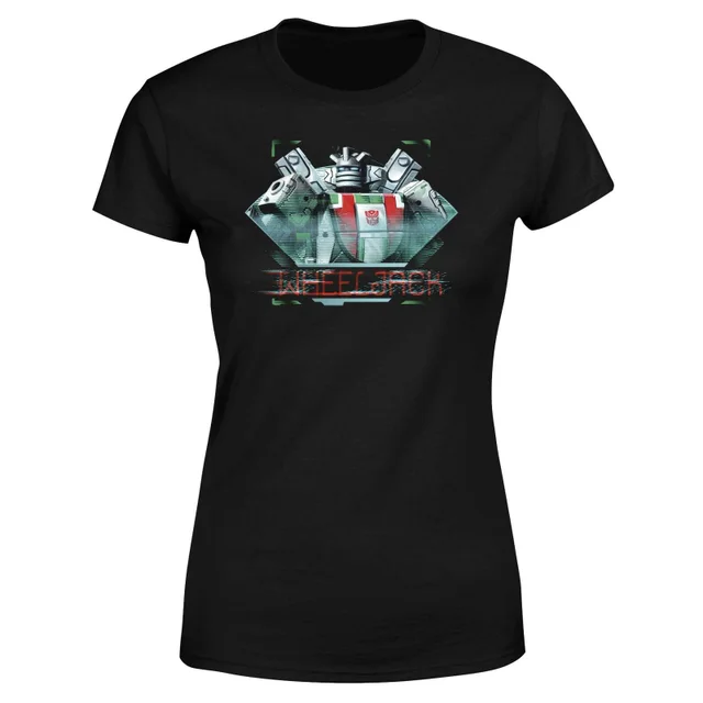Transformers Wheeljack Glitch Women's T-Shirt - Zwart