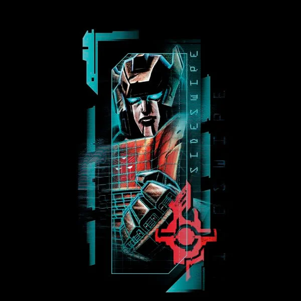 Transformers Sideswipe Glitch Women's T-Shirt - Zwart