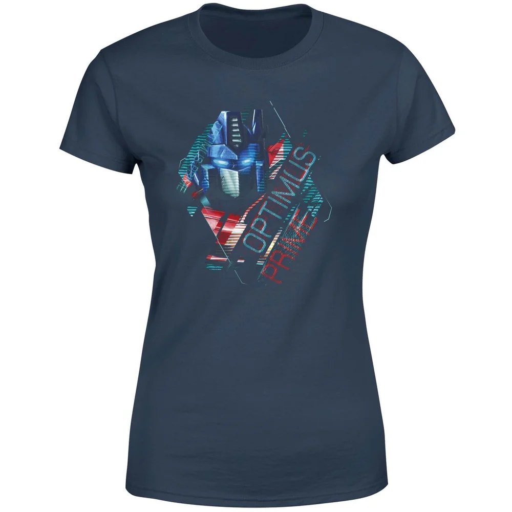 Transformers Optimus Prime Glitch Women's T-Shirt - Blauw - XS Afbeelding 1