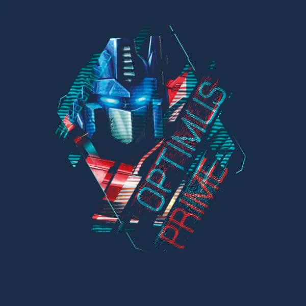 Transformers Optimus Prime Glitch Women's T-Shirt - Blauw