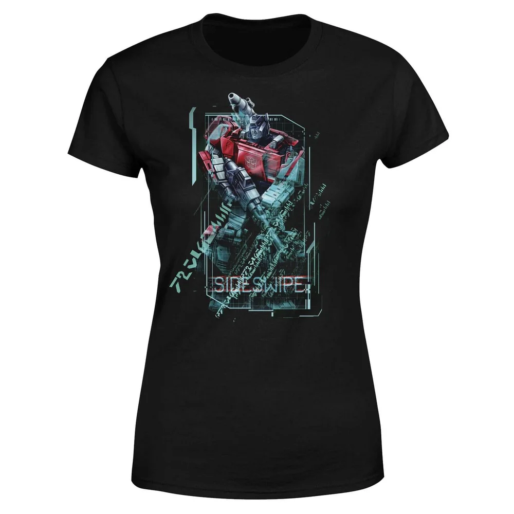 Transformers Sideswipe Tech Women's T-Shirt - Zwart - XS Afbeelding 1