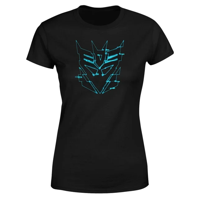 Transformers Decepticon Glitch Women's T-Shirt - Zwart