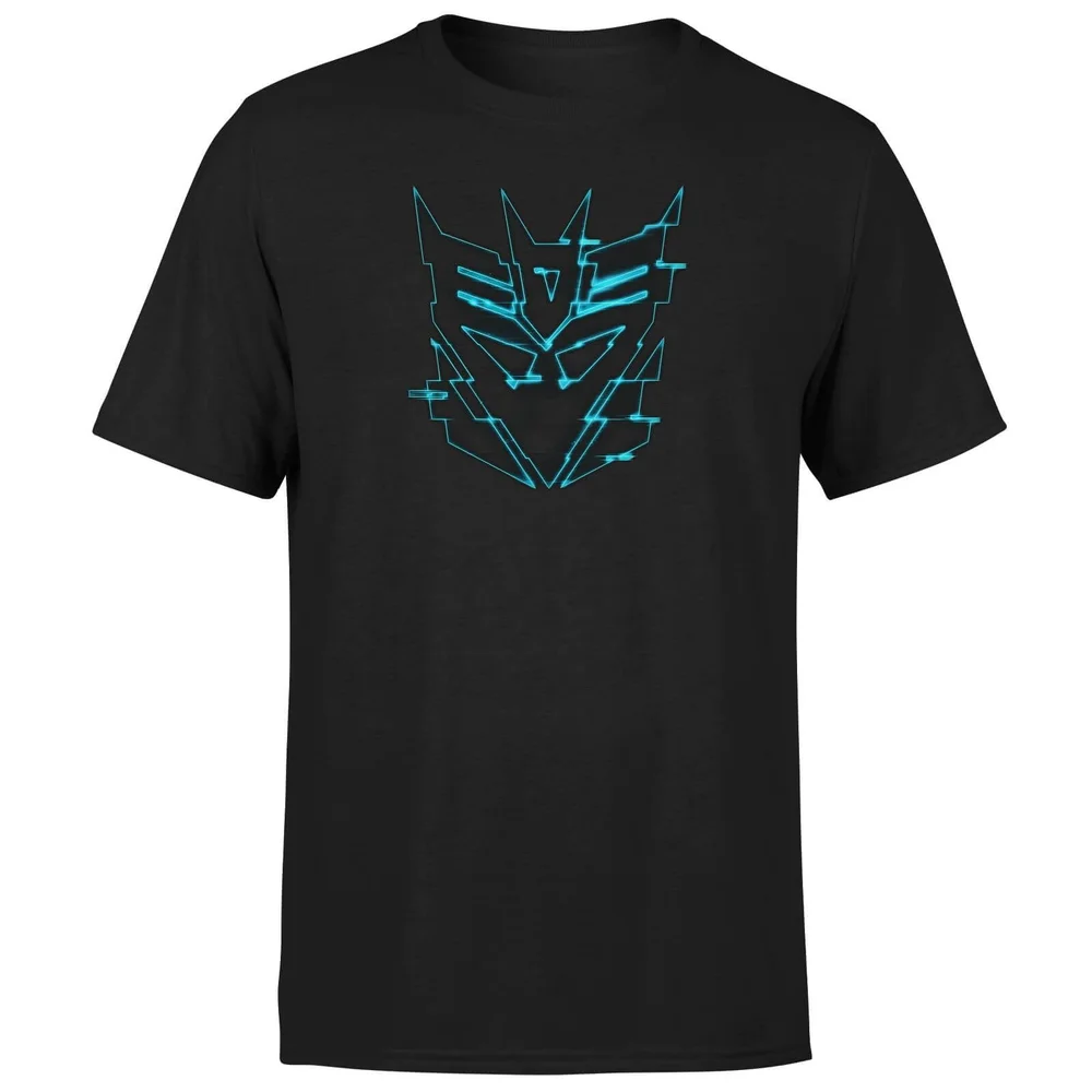 Transformers Decepticon Glitch Unisex T-Shirt - Zwart - S Afbeelding 1