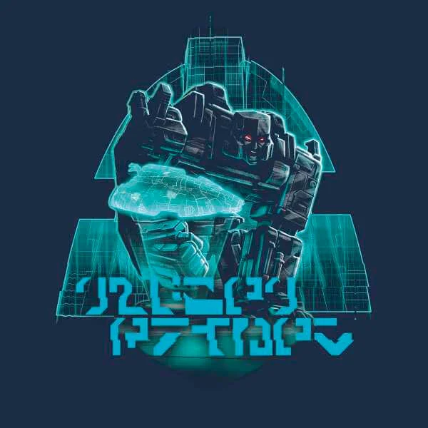 Transformers Megatrons Rage Unisex T-Shirt - Blauw