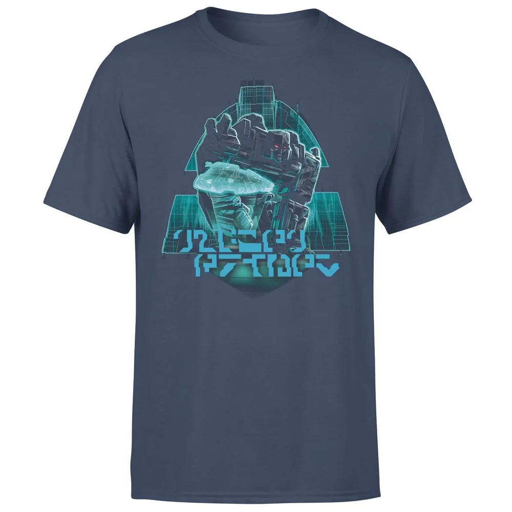 Transformers Megatrons Rage Unisex T-Shirt - Blauw - S Afbeelding 1