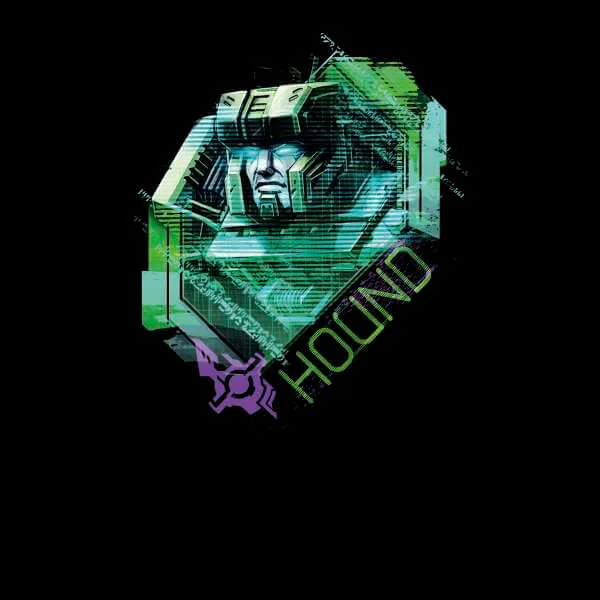 Transformers Hound Glitch Unisex T-Shirt - Zwart