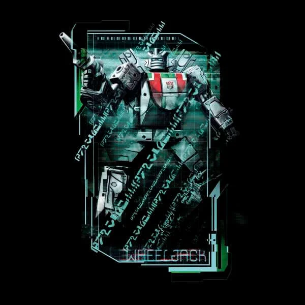 Transformers Wheeljack Tech Unisex T-Shirt - Zwart