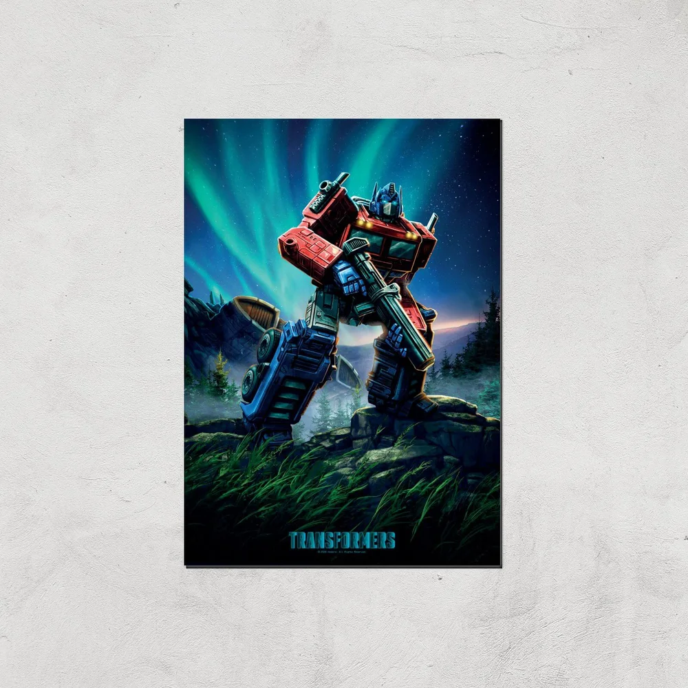 Transformers Optimus Prime A2 Giclee Art Print - A2 - Print Only Afbeelding 1