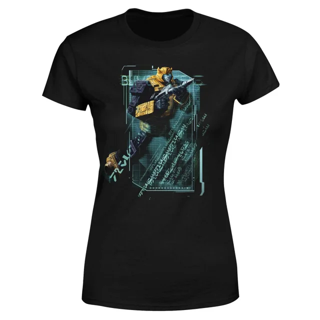 Transformers Bumble Bee Tech Women's T-Shirt - Zwart
