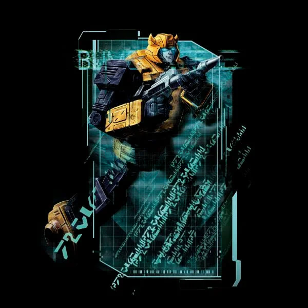 Transformers Bumble Bee Tech Women's T-Shirt - Zwart