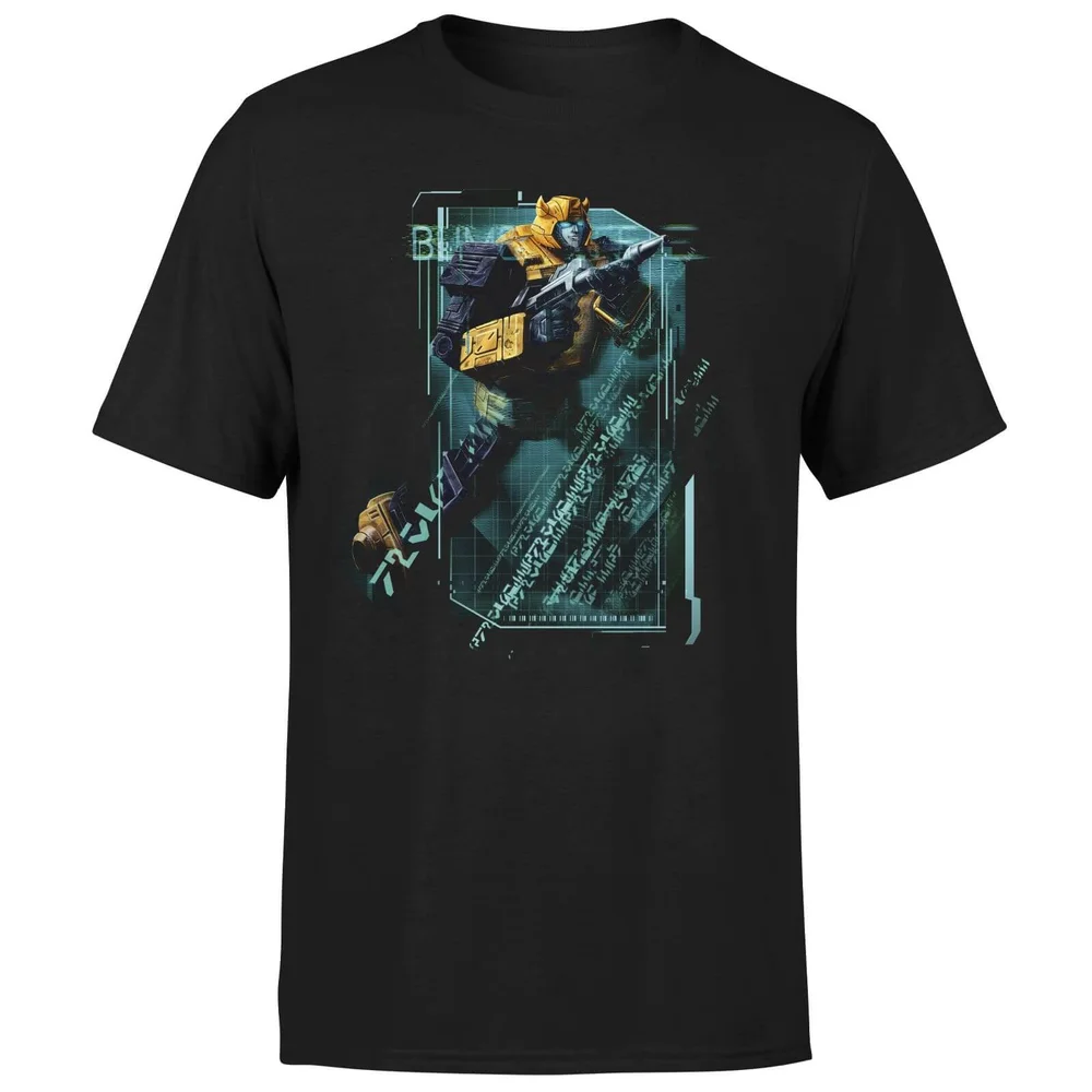 Transformers Bumble Bee Tech Unisex T-Shirt - Zwart - S Afbeelding 1