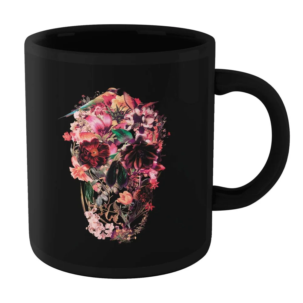 Ikiiki Bird Skull Mug - Black Afbeelding 1