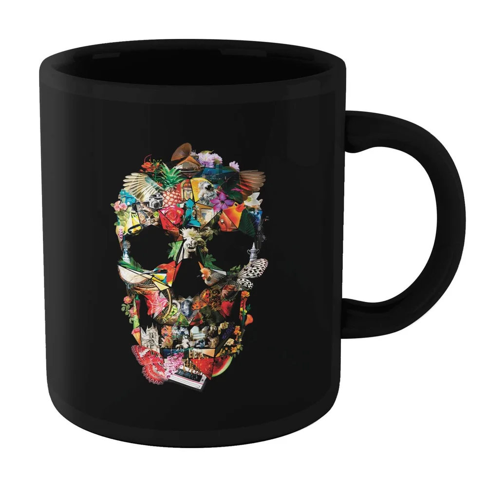 Ikiiki Fragile Skull Mug - Black Afbeelding 1