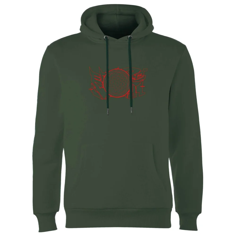Transformers War For Cybertron Hoodie - Forest Groen - S Afbeelding 1