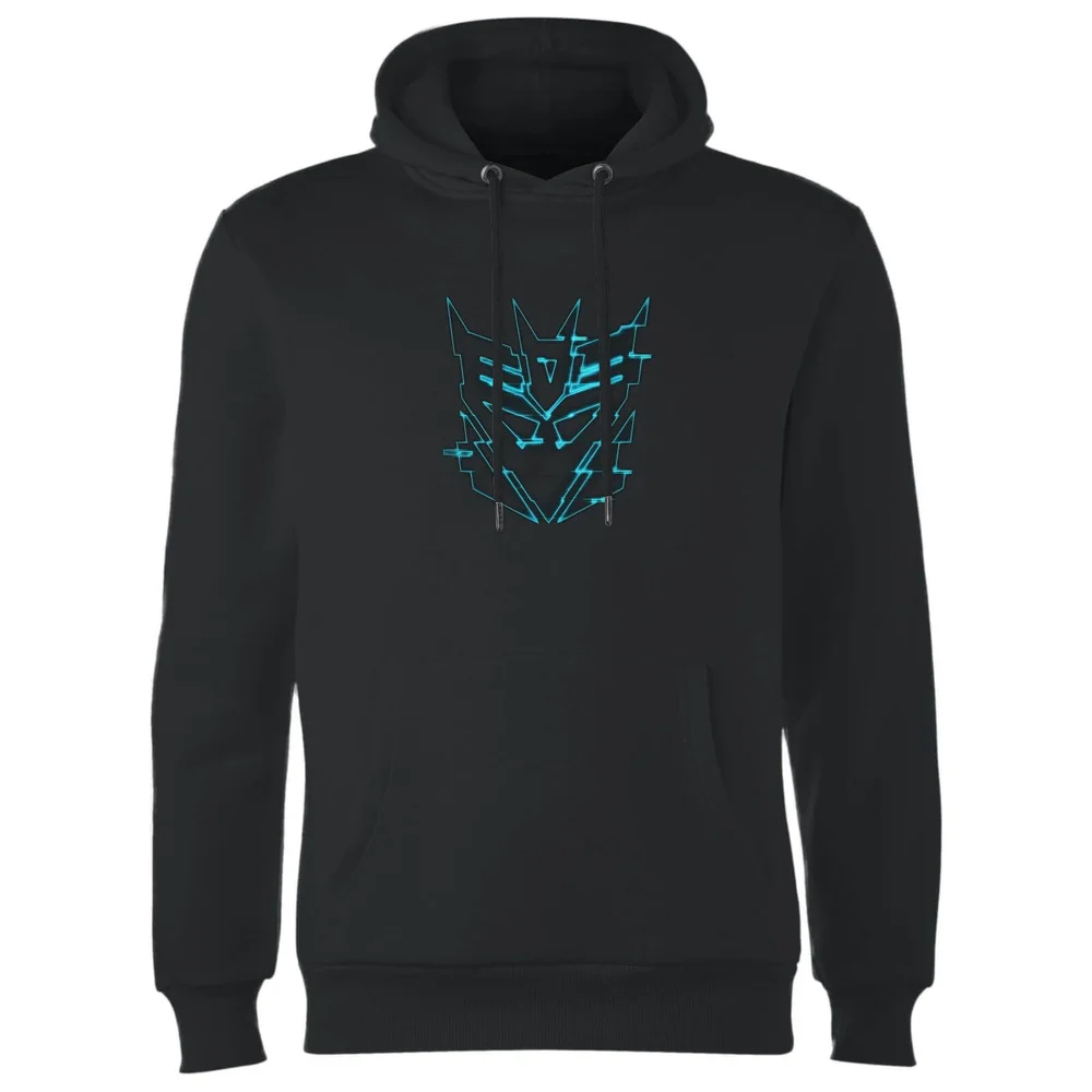 Transformers Decepticon Glitch Hoodie - Zwart - S Afbeelding 1